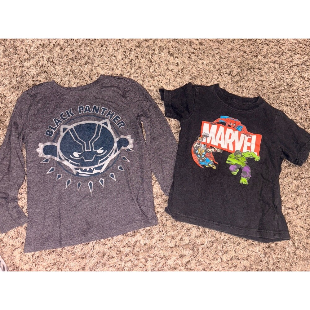 Boys marvel T-shirt bundle GUC‎ 3T